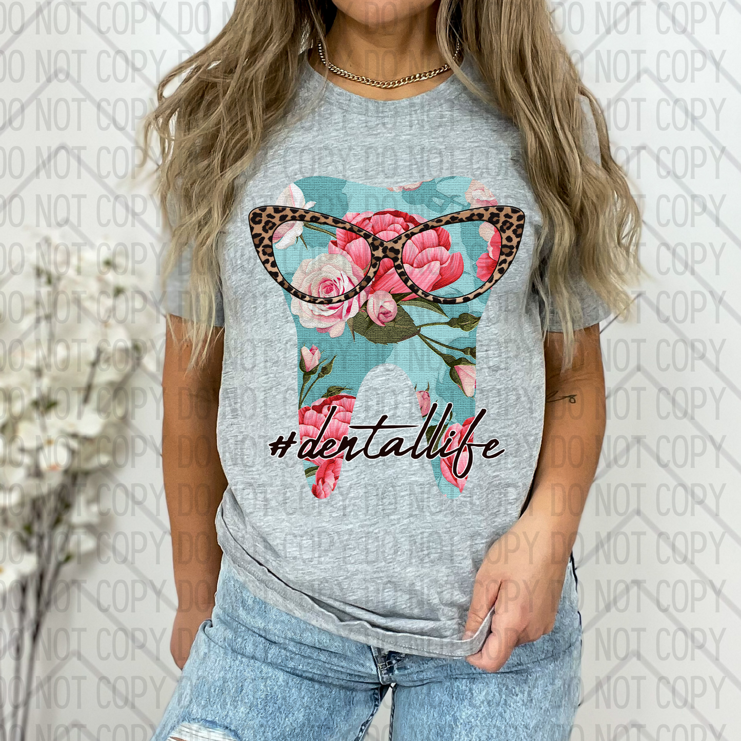 Dental Life Hashtag DTF