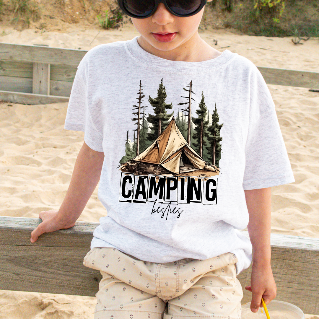 Camping Besties Tent DTF Transfer