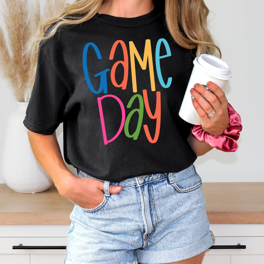 Game Day Neon DTF Transfer