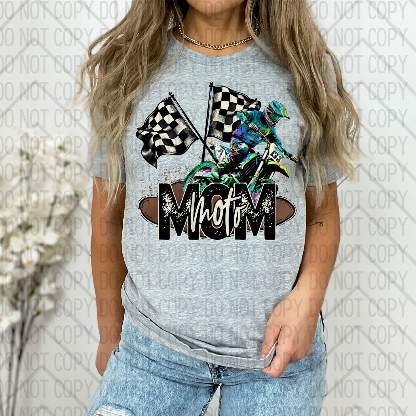 Moto Race Mom DTF