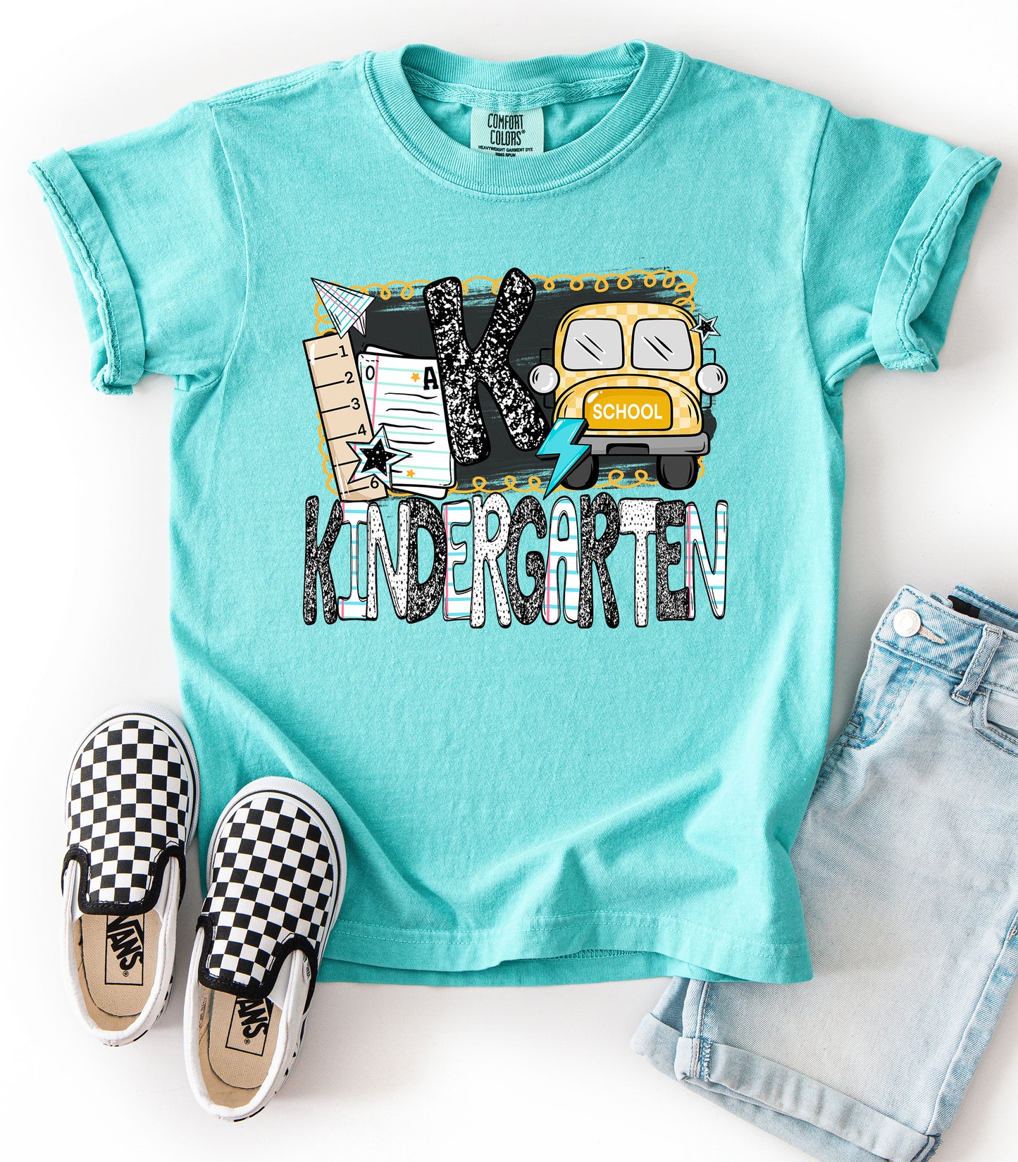 *Back To School Bus DTF Transfer