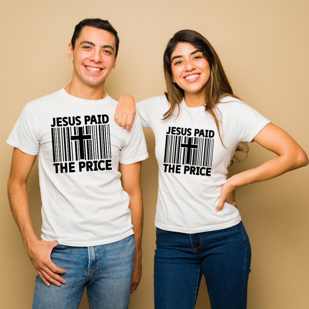 Jesus Paid The Price DTF Transfer