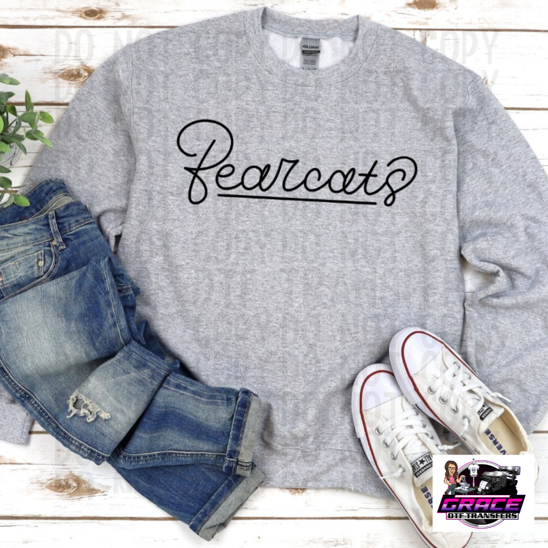 Bearcats Hand Lettered DTF