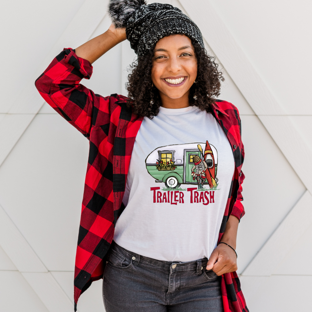 Christmas Trailer Trash DTF