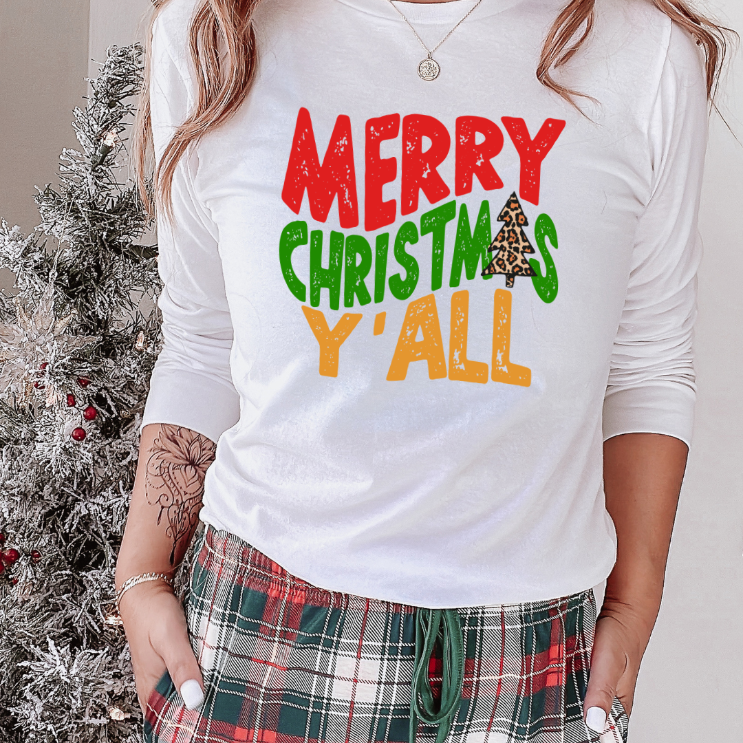 Merry Christmas Ya'll DTF