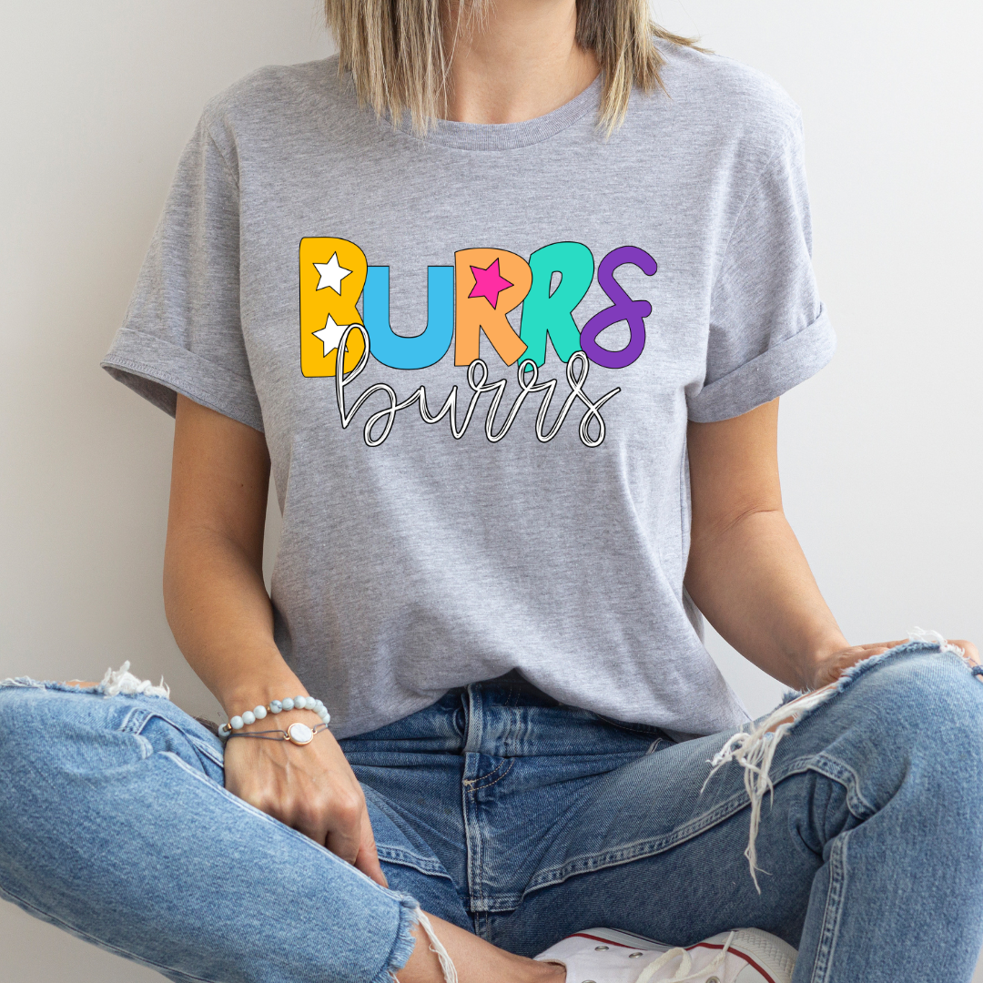 Fun and Funky Mascots Burrs DTF