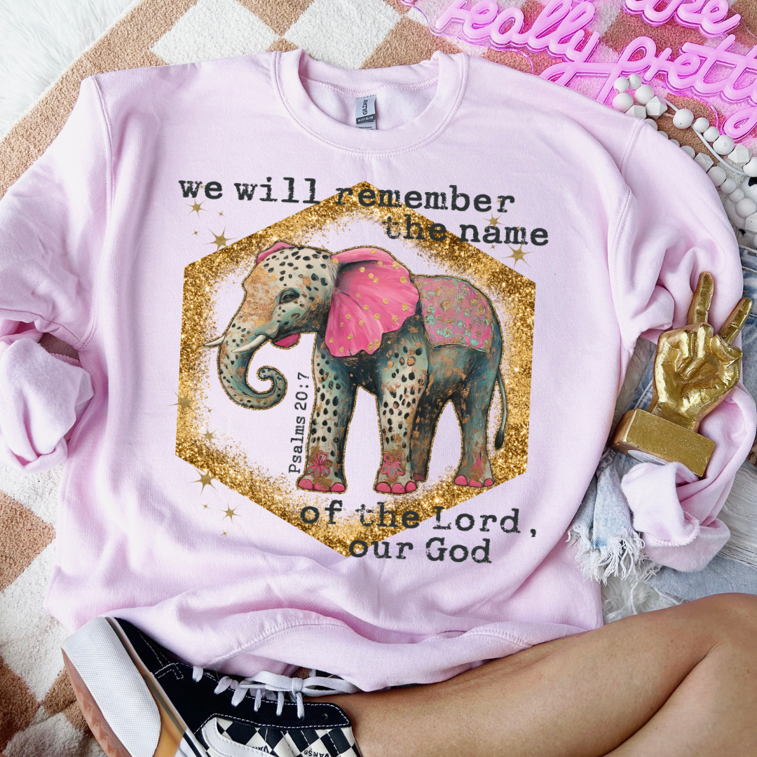 We Will Remember The Name DTF Transfer