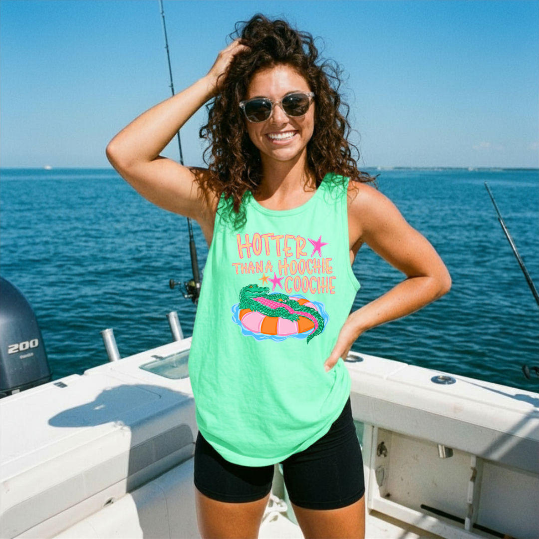 Hotter River Gator DTF Transfer