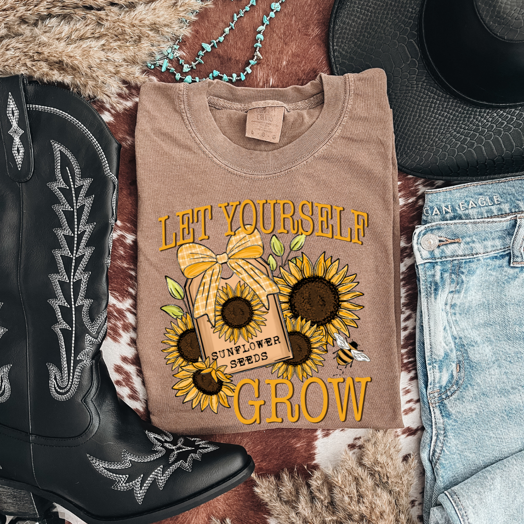 Let Yourself Grow DTF Transfer