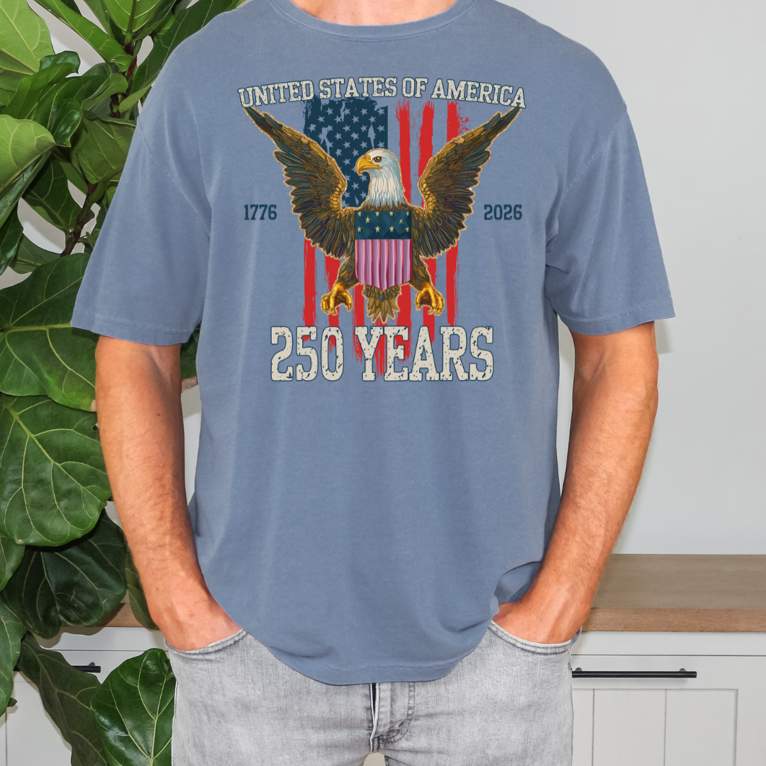 USA 250 Years DTF Transfer