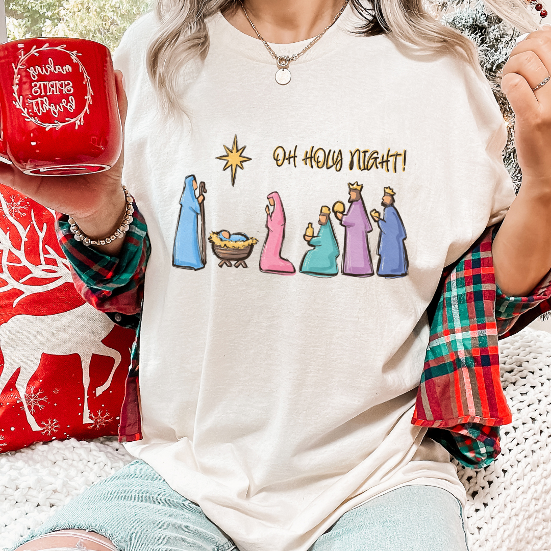 Oh Holy Night DTF
