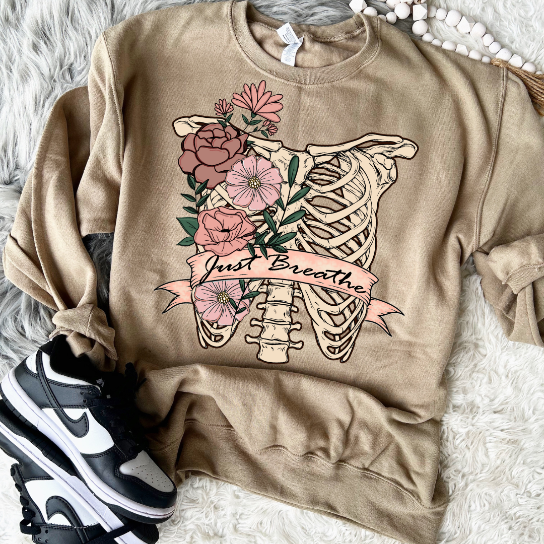 Just Breath DTF Transfer