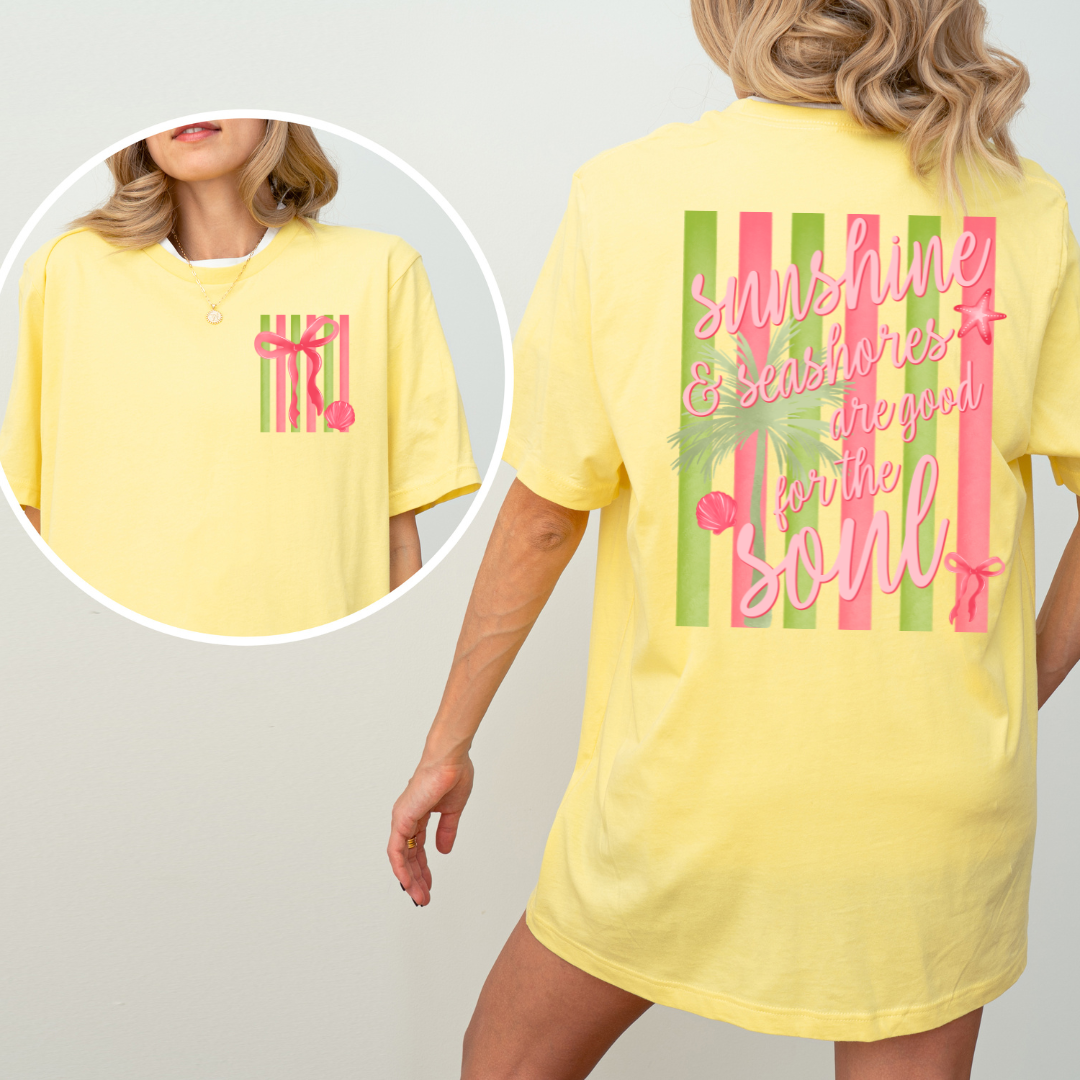 Sunshine & Seashores DTF Transfer