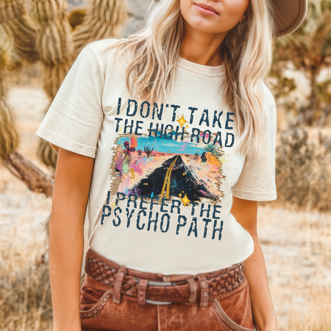 I Prefer The Psychopath DTF Transfer