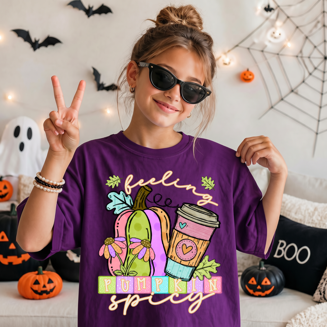 Feeling Pumpkin Spicy DTF Transfer