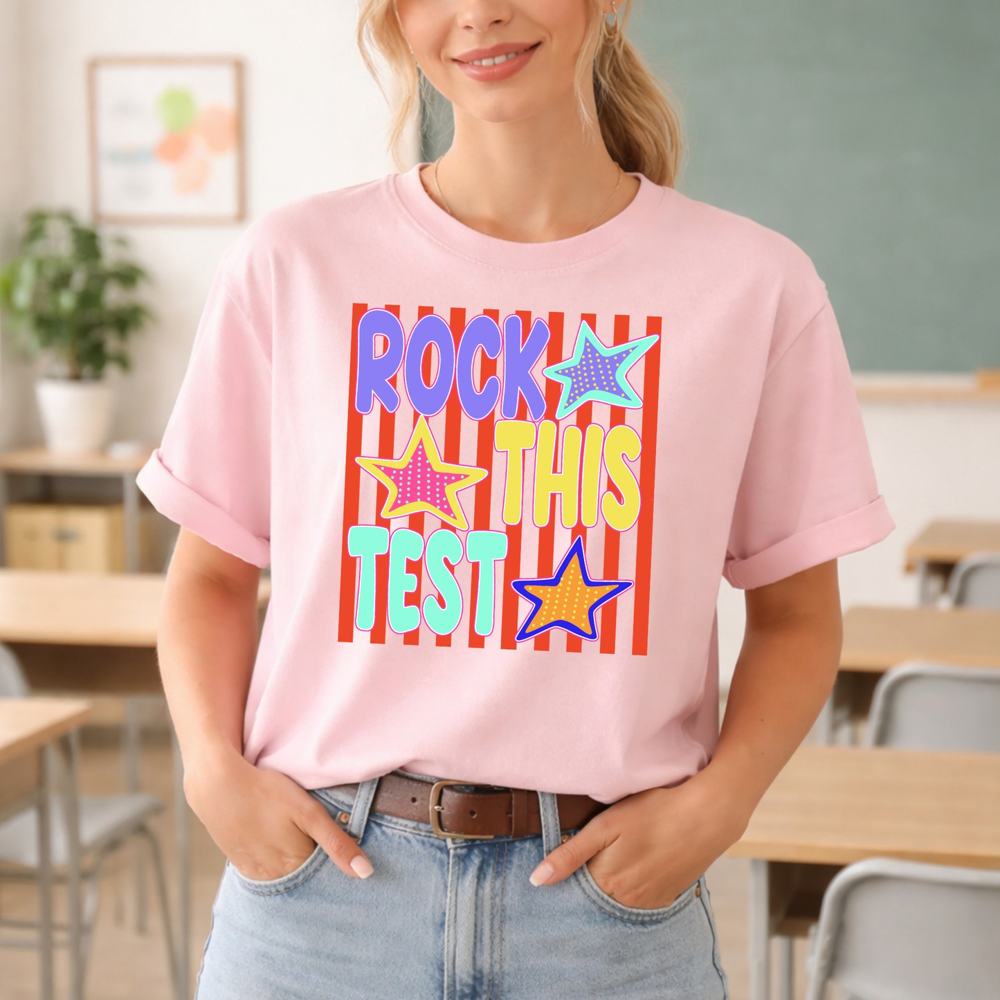 Rock This Test DTF Transfer