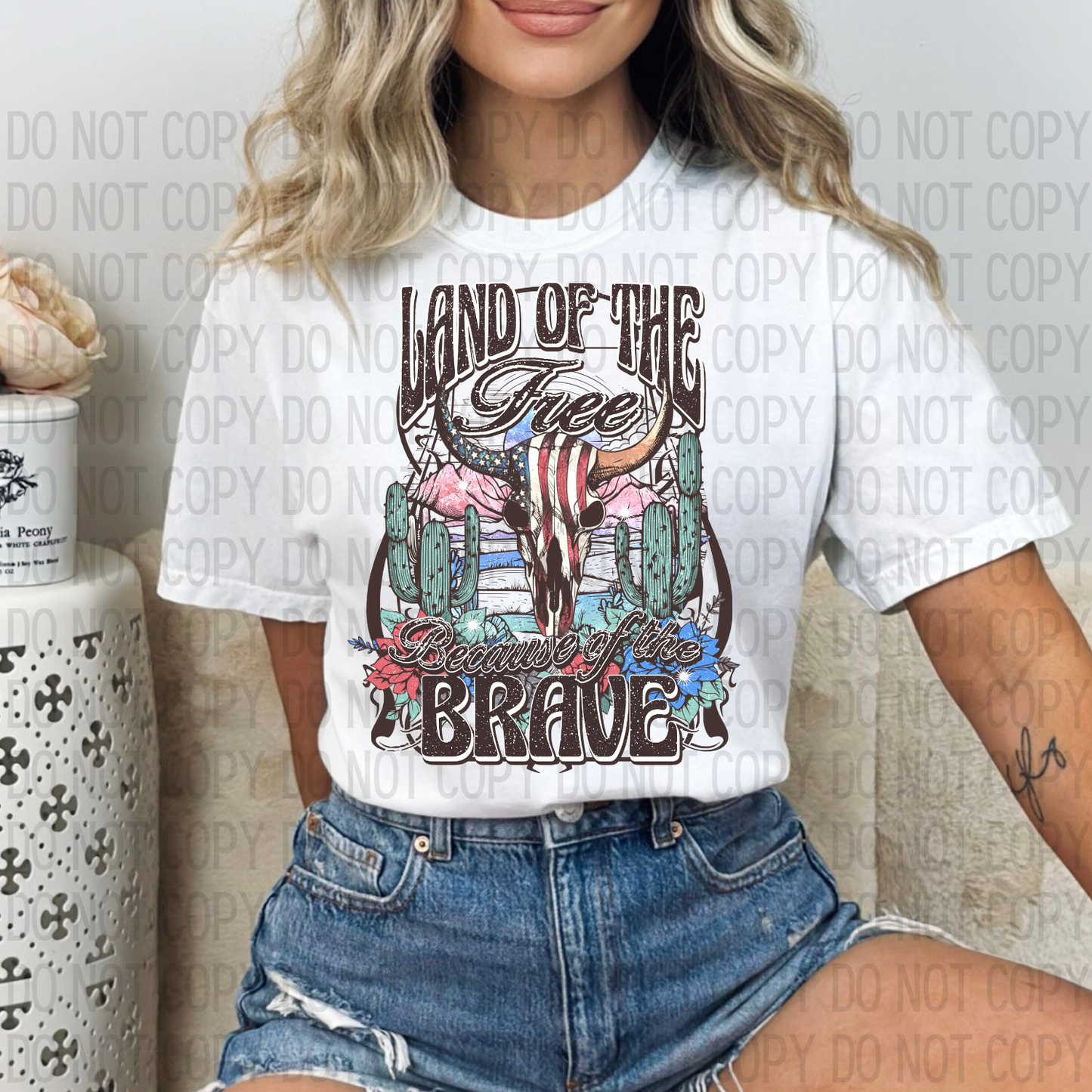 Land Of The Brave DTF