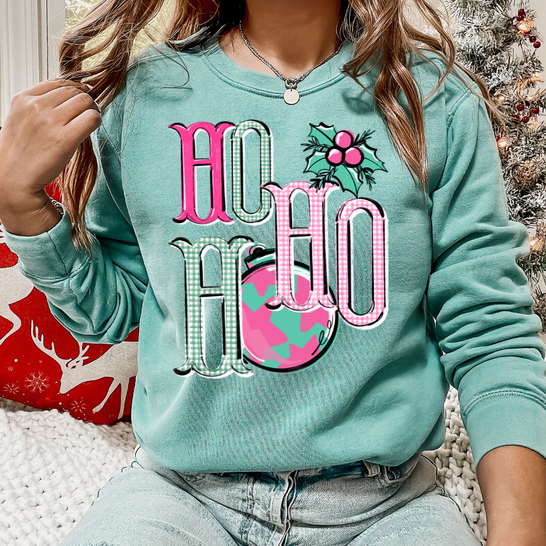 Preppy Christmas DTF Transfer