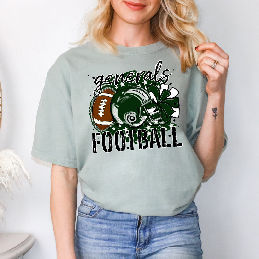 Mascot Football Stars DTF Transfer