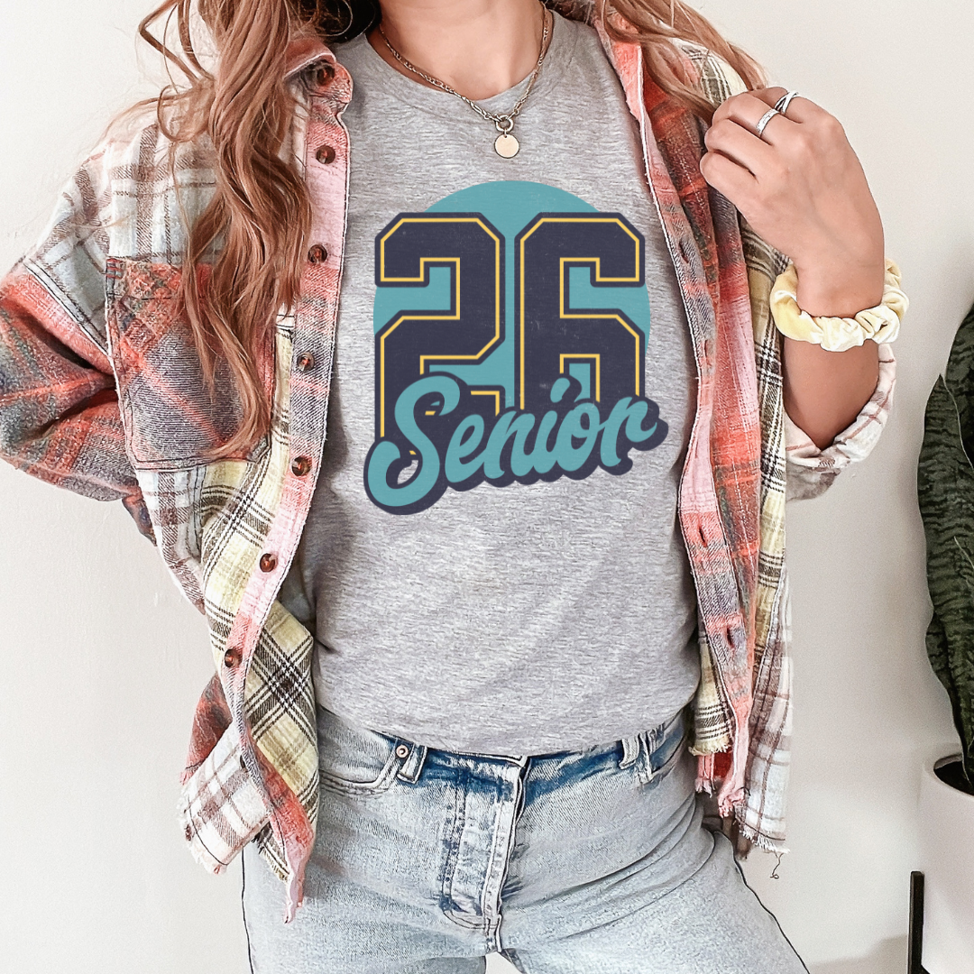 Retro Senior 2026 DTF Transfer