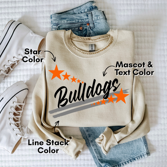 Spirit Stars Custom DTF Transfer