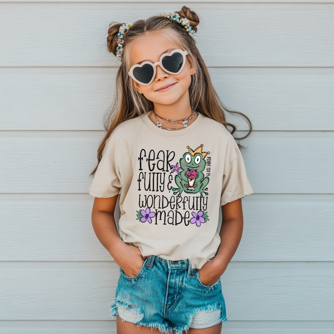 Fearfully and Wonderfully Made DTF Transfer
