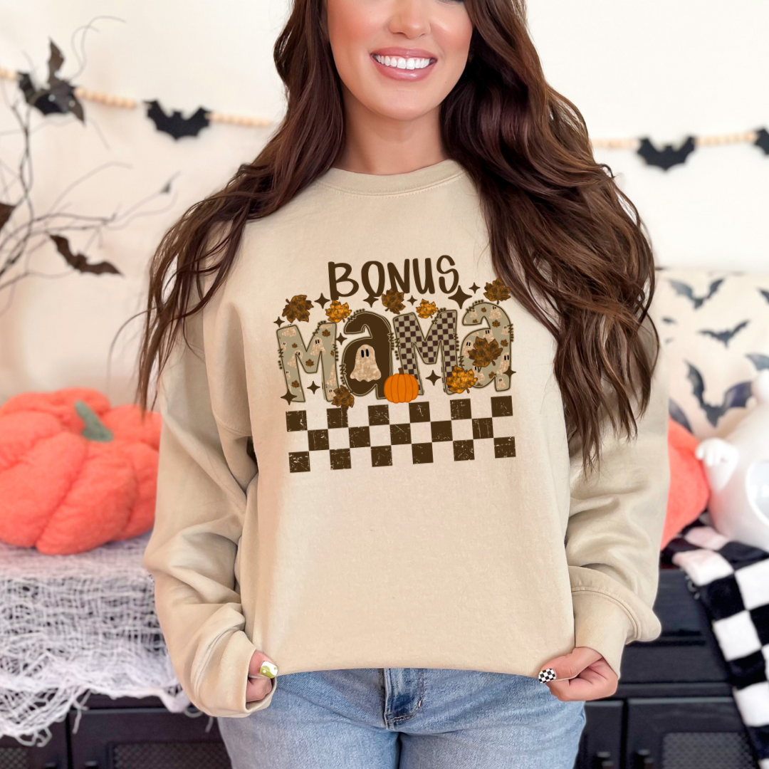 Fall Check Mama DTF Transfer