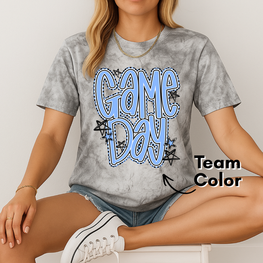 Game Day Word Art DTF Transfer