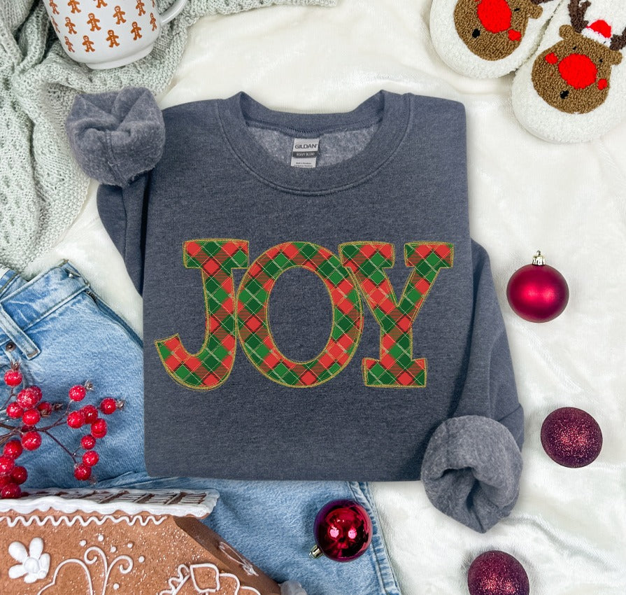 *Merry Plaid Custom Alpha DTF Transfer