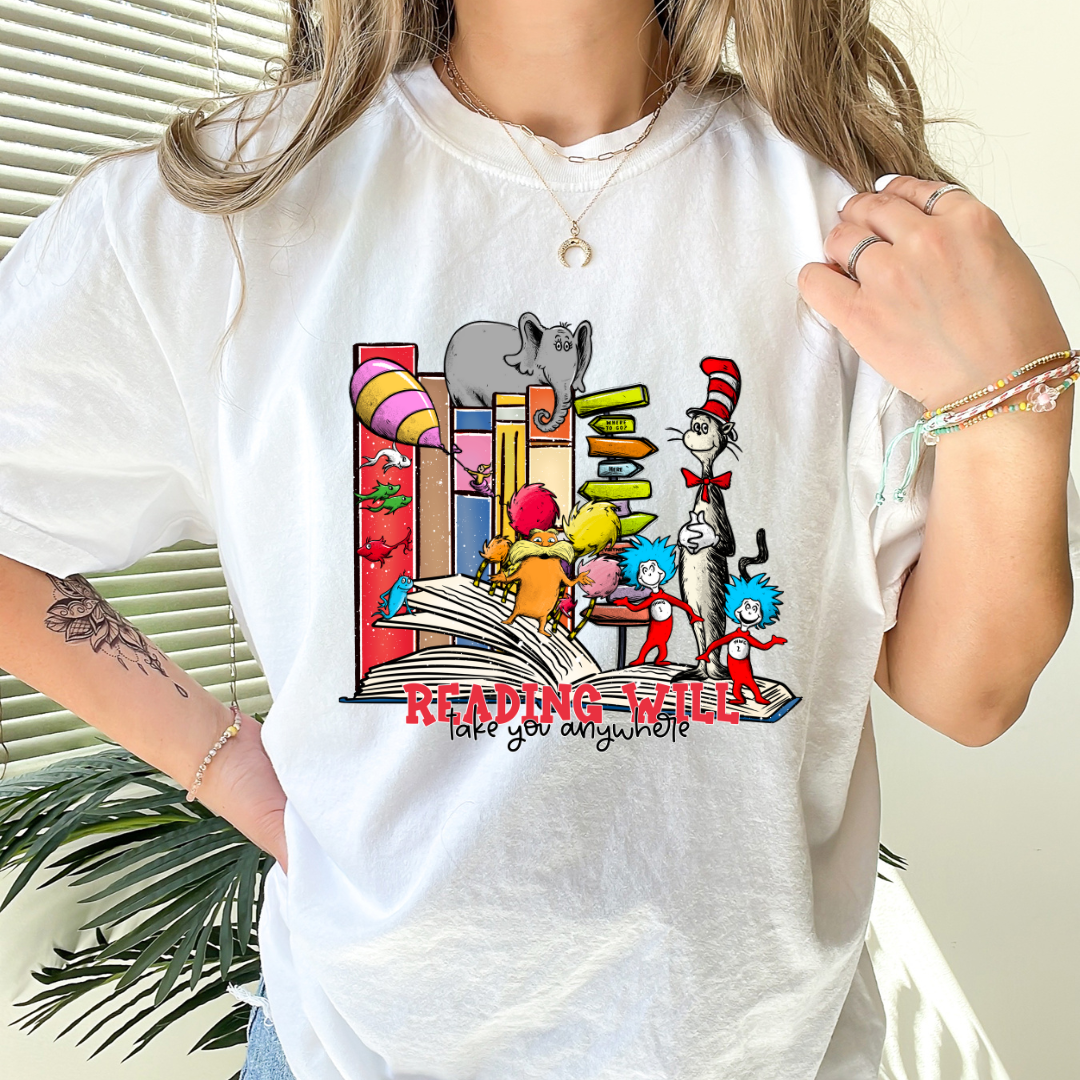 Reading Will Take You Anywhere Doctor S DTF