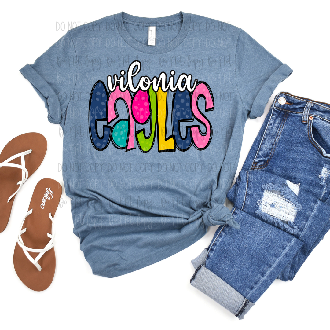 Vilonia Eagles DTF Transfer