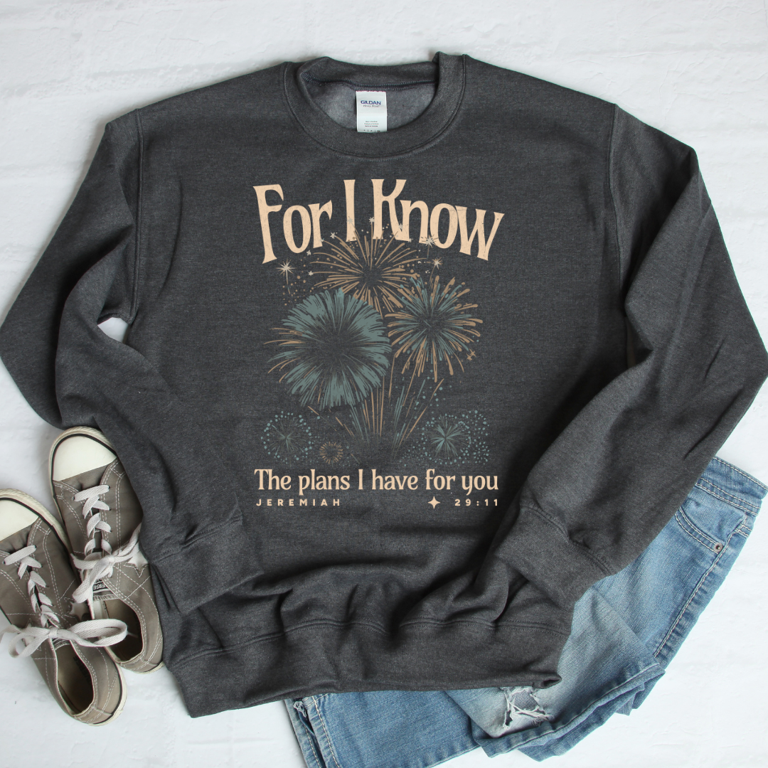 For I Know The Plans I Have For You DTF Transfer