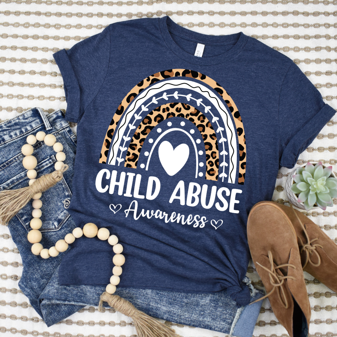 Child Abuse Leopard Awareness Month DTF