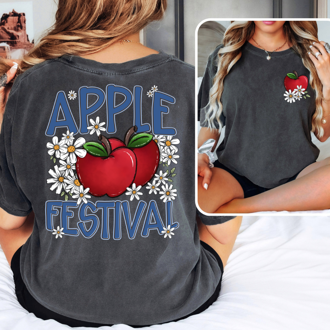 Summer Festival Front Back DTF Transfer