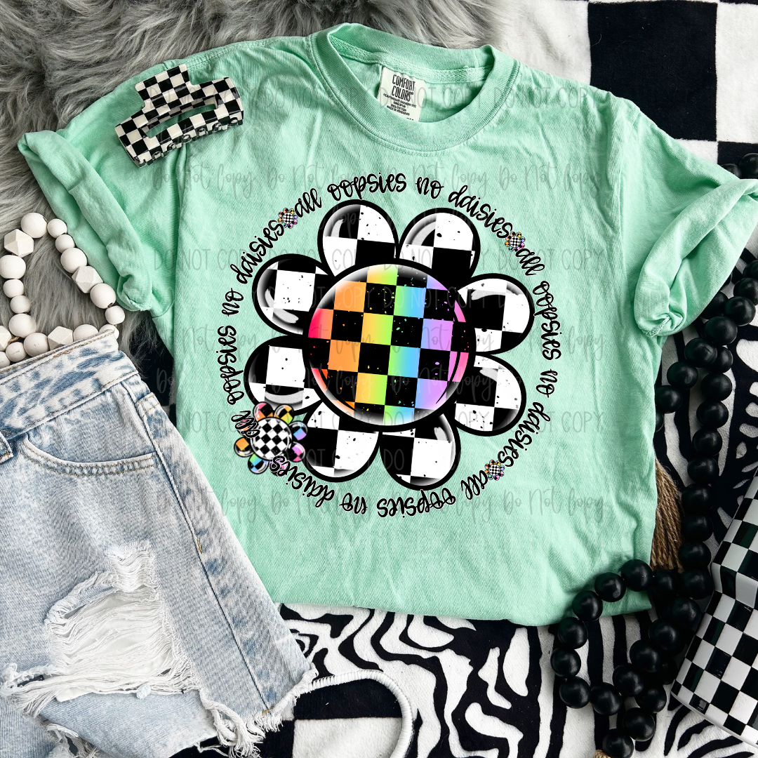 All Oopsies No Daisies DTF Transfer