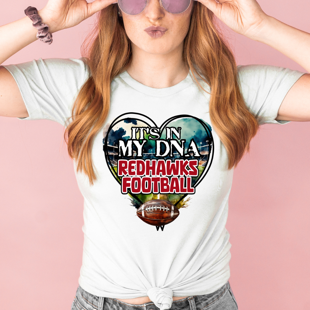 It's In My DNA Red Hawks DTF