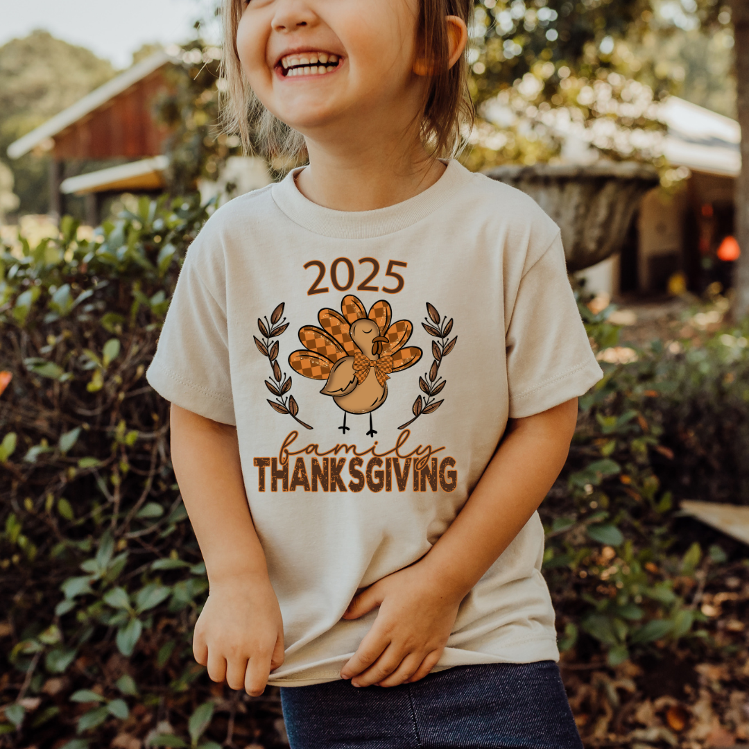 *Family Thanksgiving Custom DTF Transfer