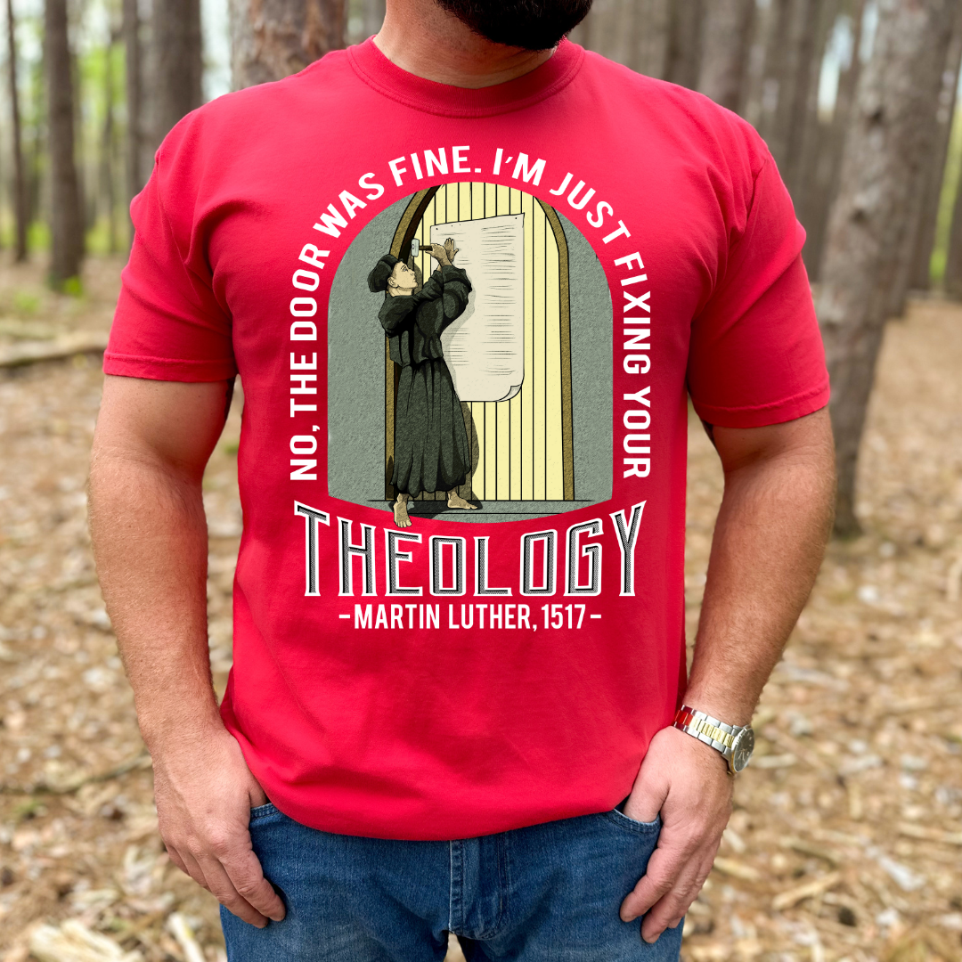 Martin Luther Theology DTF Transfer