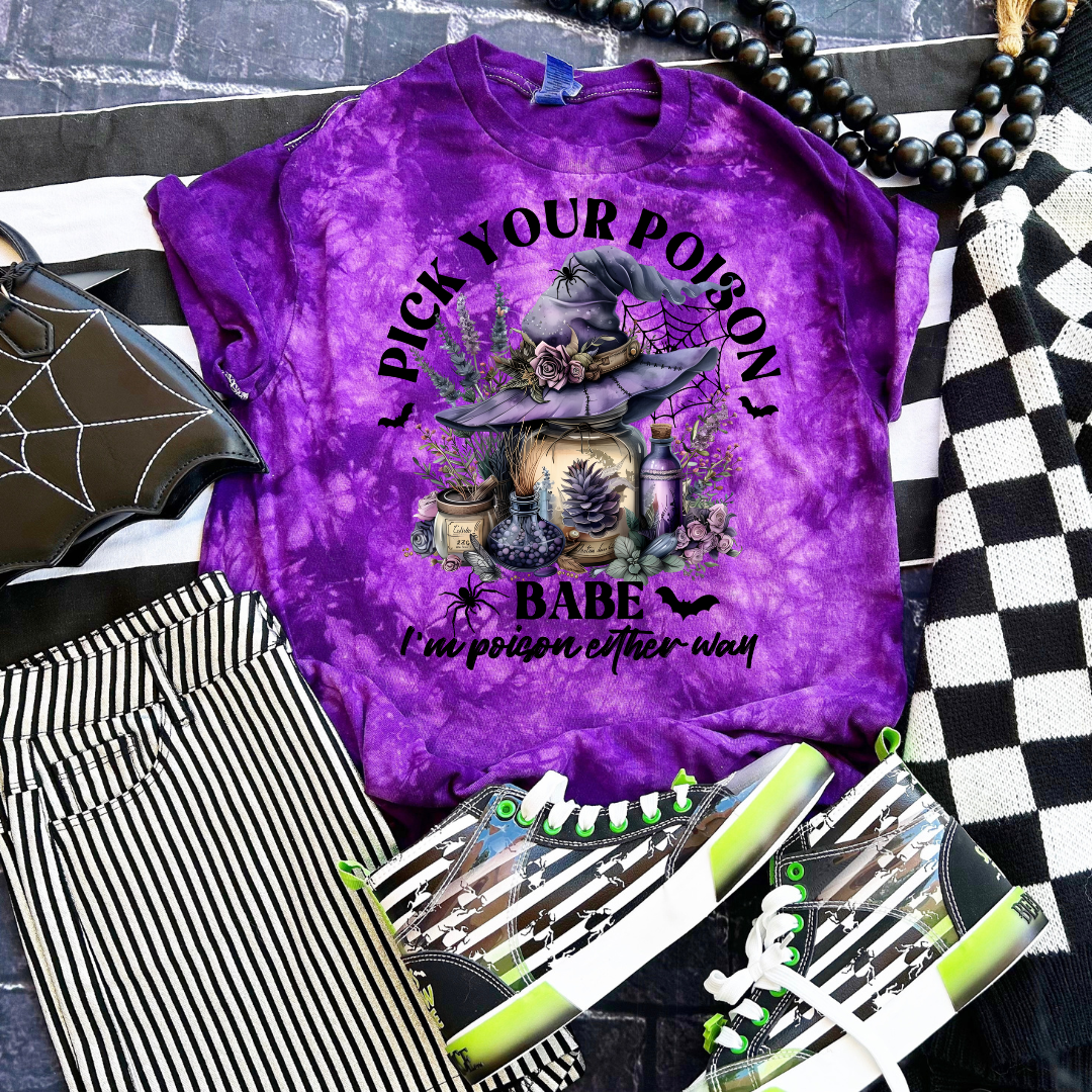 Pick Your Poison DTF Transfer