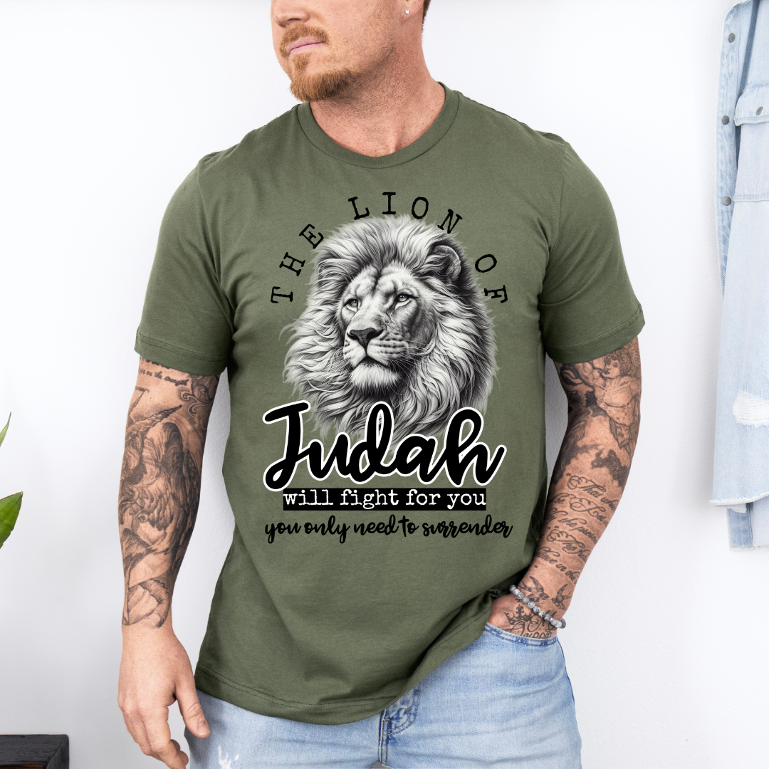 The Lion Of Judah DTF Transfer