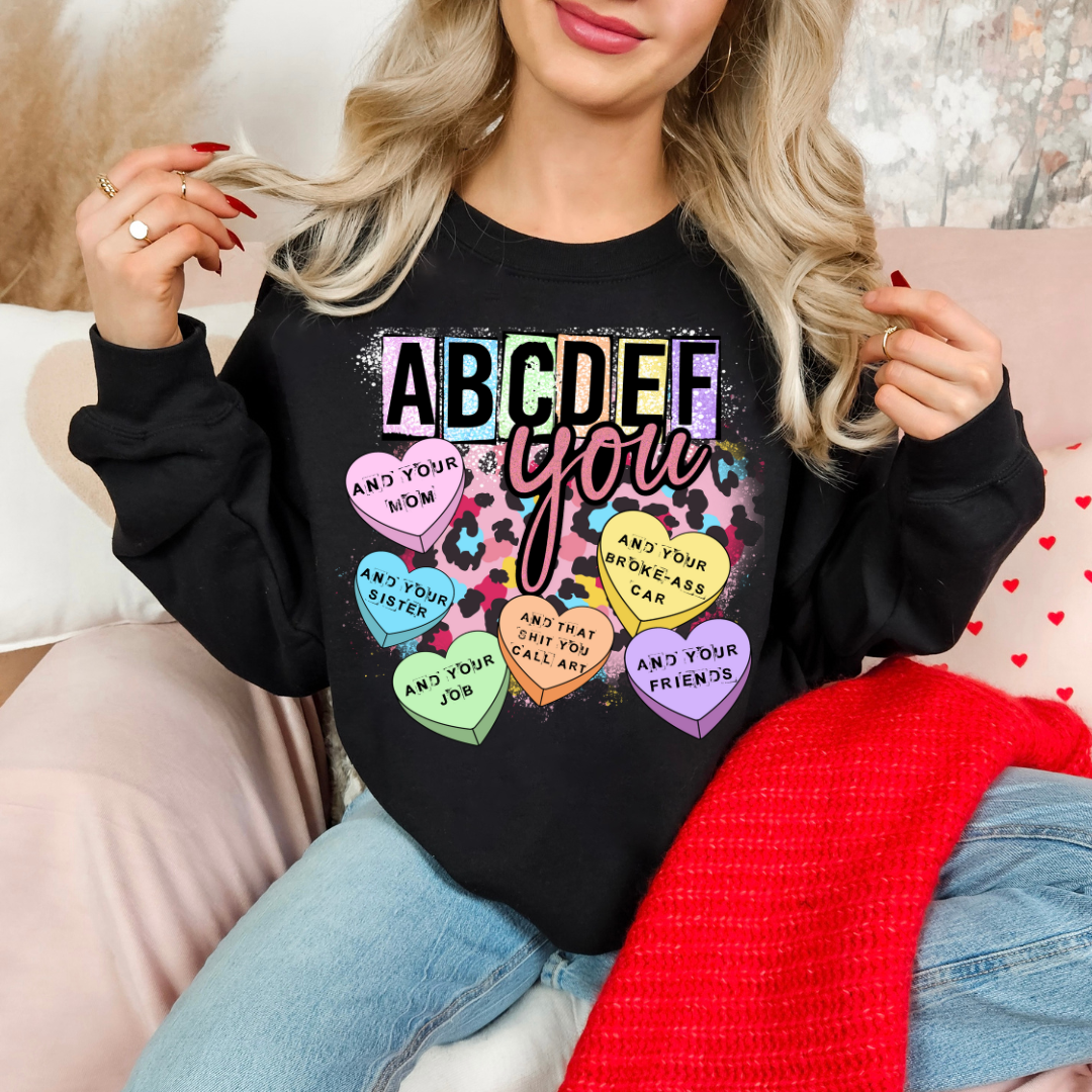 Abcdefu Candy Heart