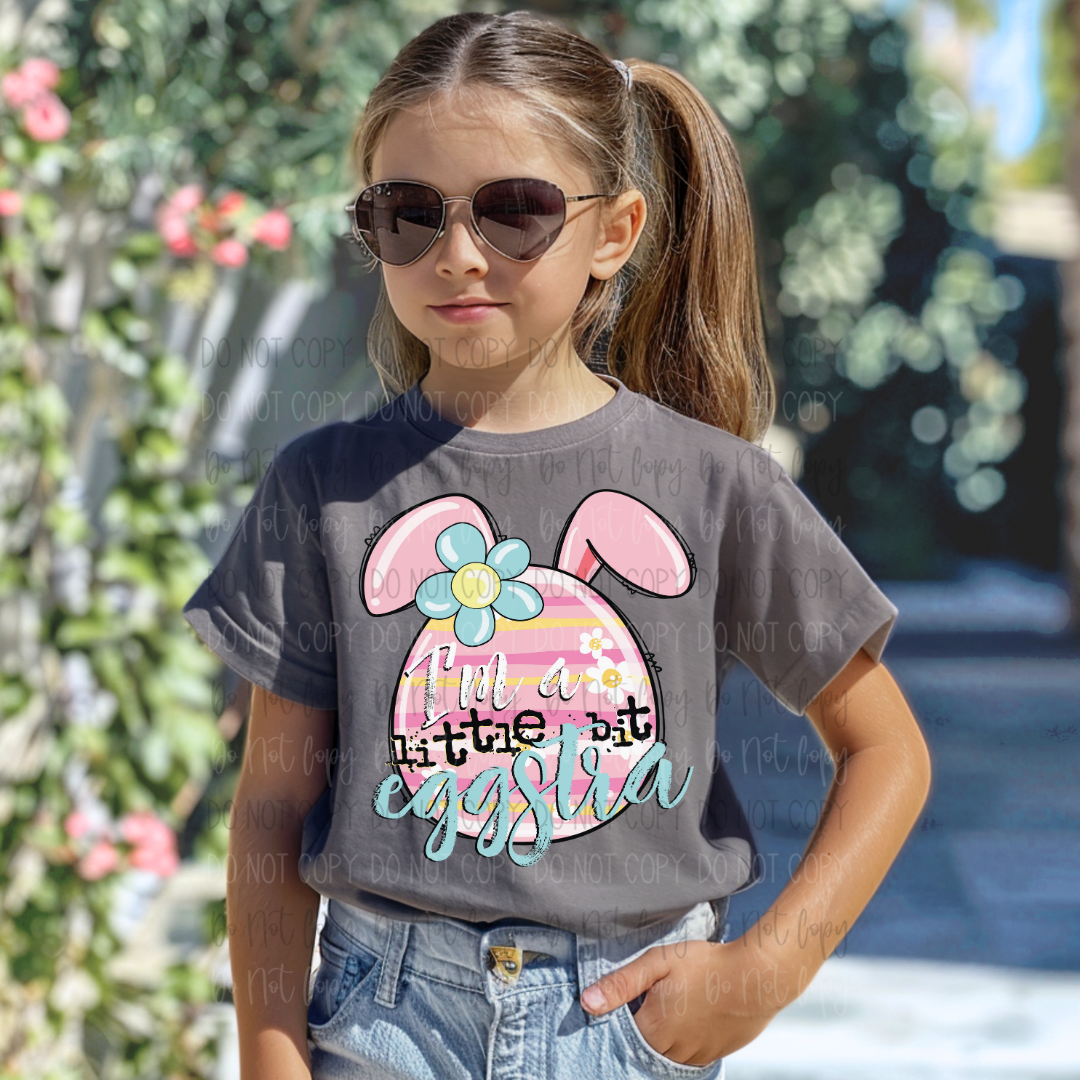 A Little Eggstra DTF Transfer