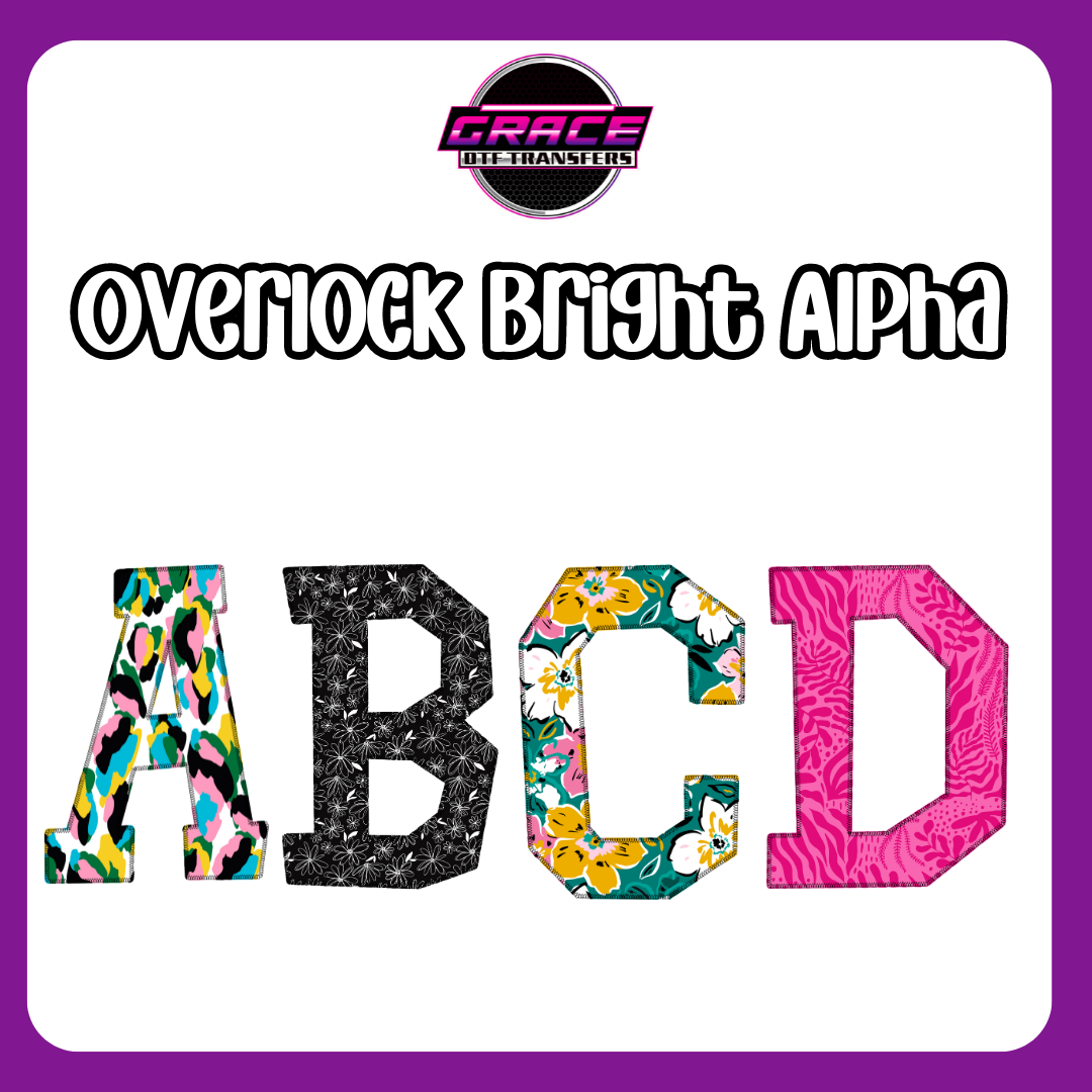 *Overlock Bright Alpha DTF