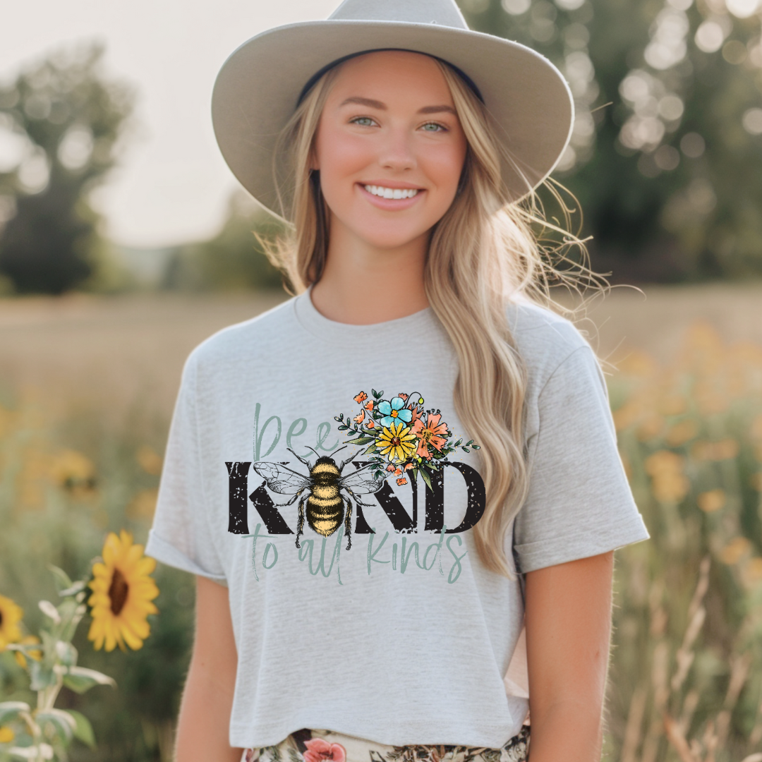 Bee Kind To All Kinds DTF Transfer