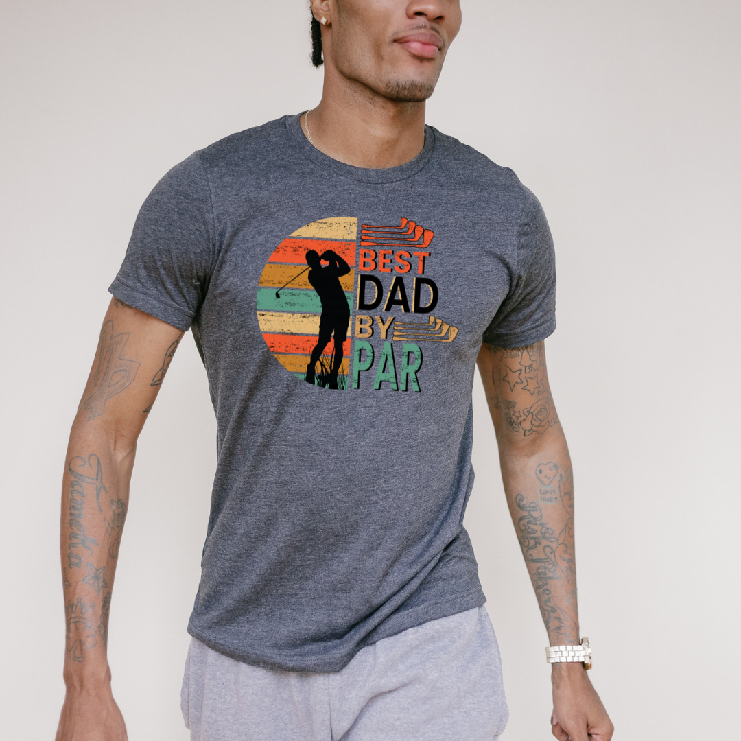 Best Dad By Par DTF