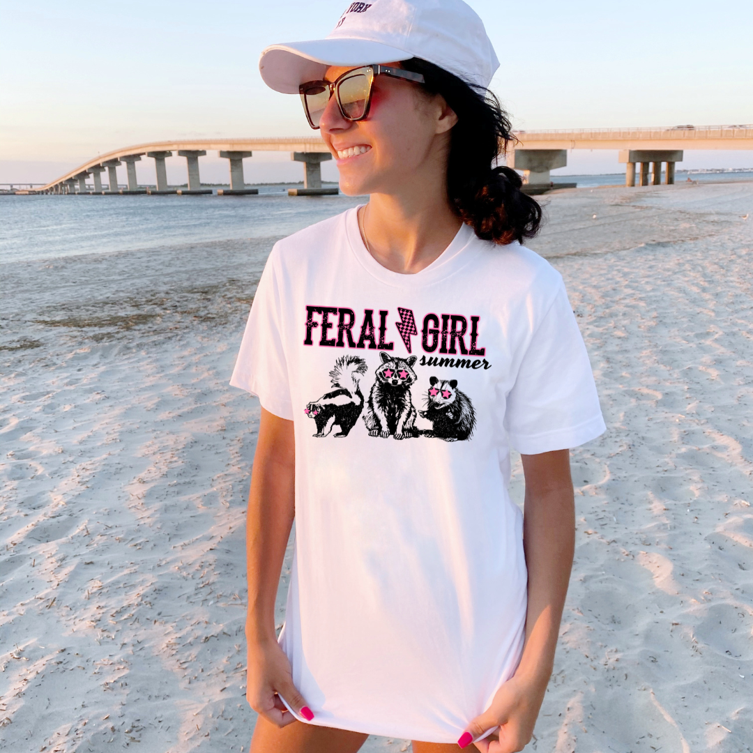 Feral Girl Summer Triple DTF