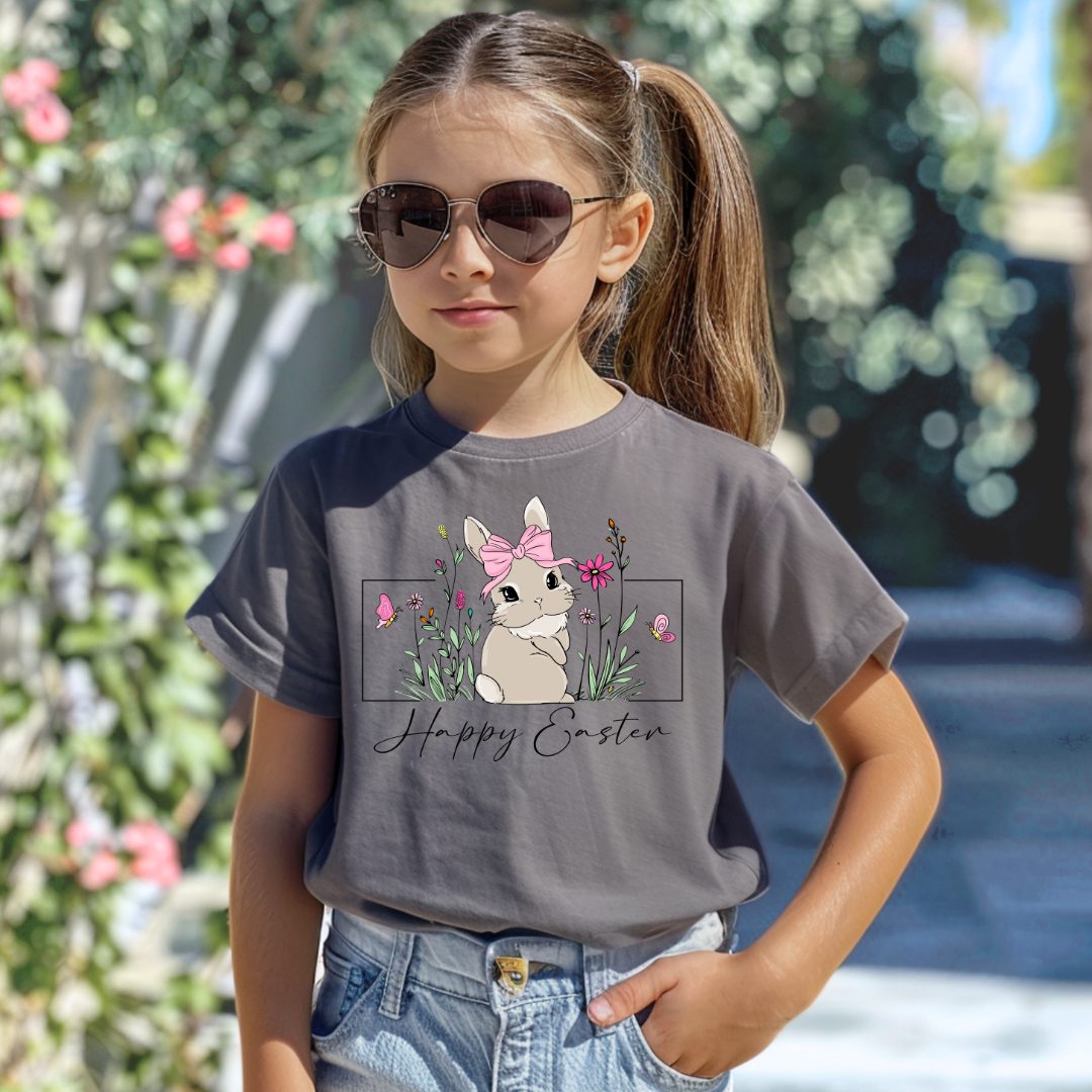 Happy Easter Frame DTF Transfer