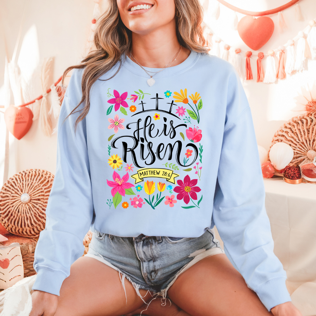 He Is Risen Collage DTF Transfer