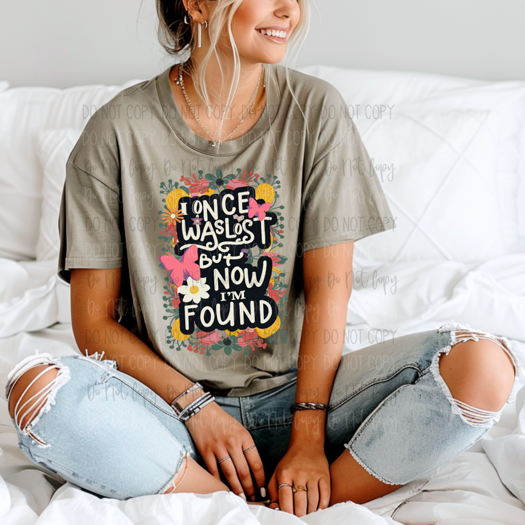 I Am Found DTF Transfer