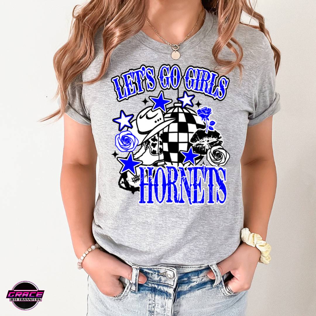 Let'S Go Girls Hornets DTF